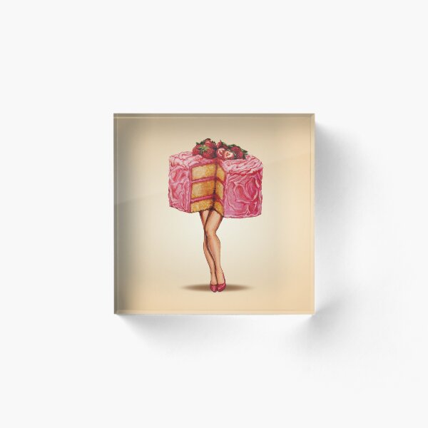 Hot Cakes Acrylic Block
