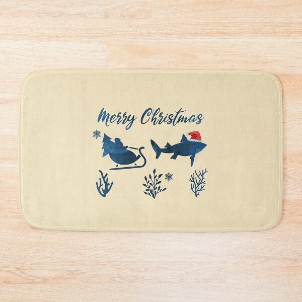 Item preview, Santa Claus And The Shark Sleigh designed and sold by TheJollyMarten.