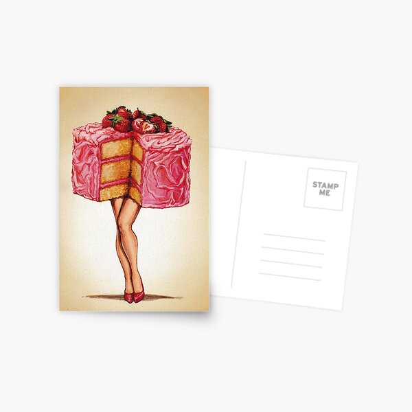 Hot Cakes Postcard