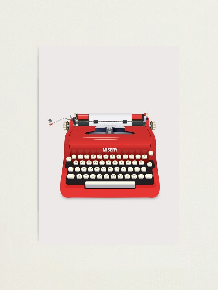 Alternate view of Misery - Alternative Movie Poster Photographic Print