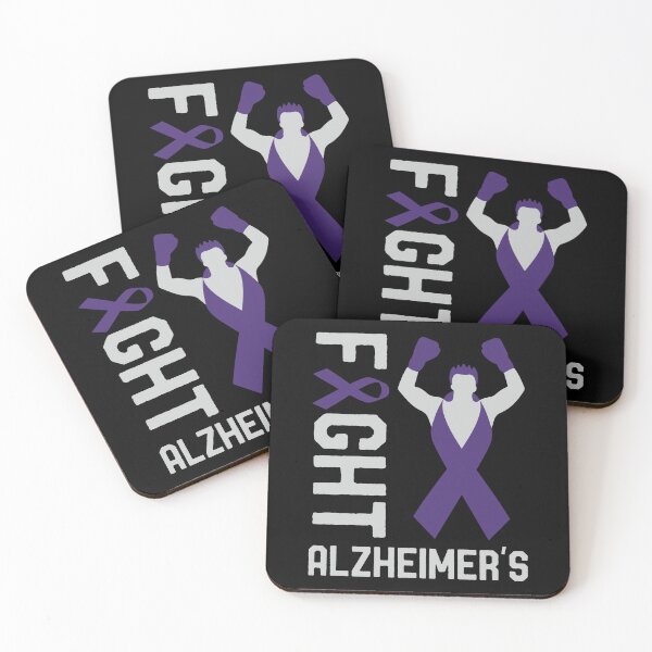 Item preview, Fight Alzheimer's Awareness Month Ribbon Fighter Survivors designed and sold by mrsmitful.