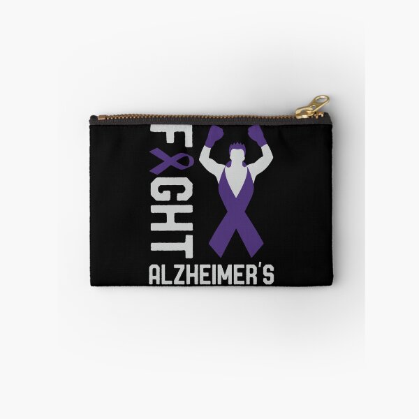 Item preview, Fight Alzheimer's Awareness Month Ribbon Fighter Survivors designed and sold by mrsmitful.