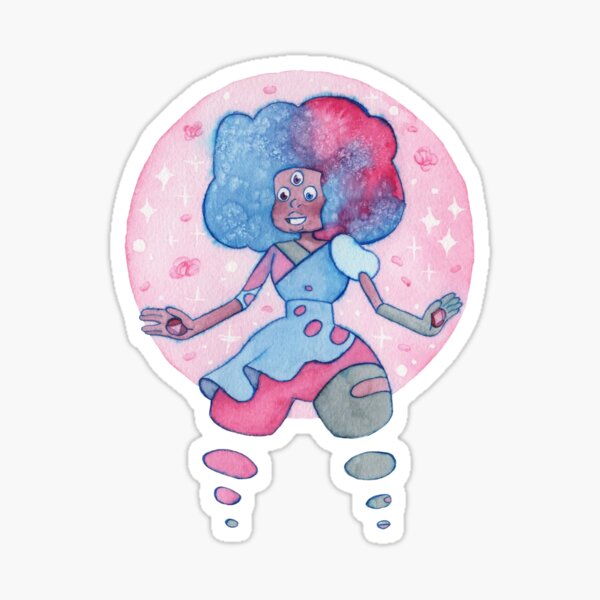 First Garnet - Cotton Candy Garnet - Steven Universe Sticker