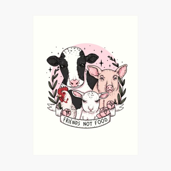 friends not food Art Print