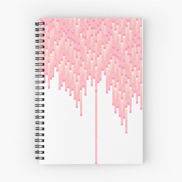 Item preview, Coral and Pink 8-Bit Drips designed and sold by Blkstrawberry.