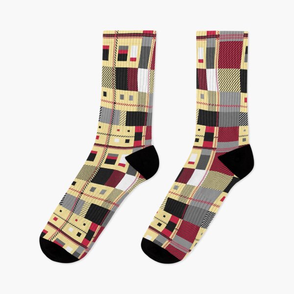 Item preview, Abstract geometric plaid pattern designed and sold by mrhighsky.