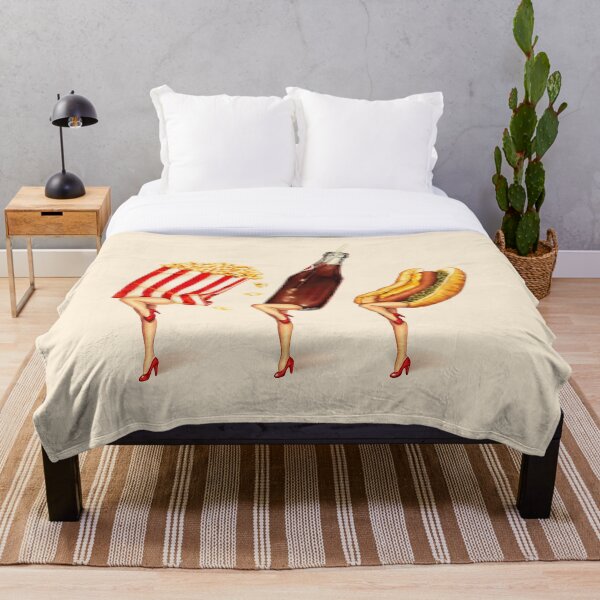 Let's All Go to the Lobby - Movie Girls Throw Blanket