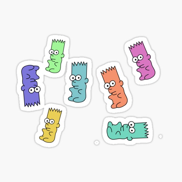 Gummy Barts Sticker