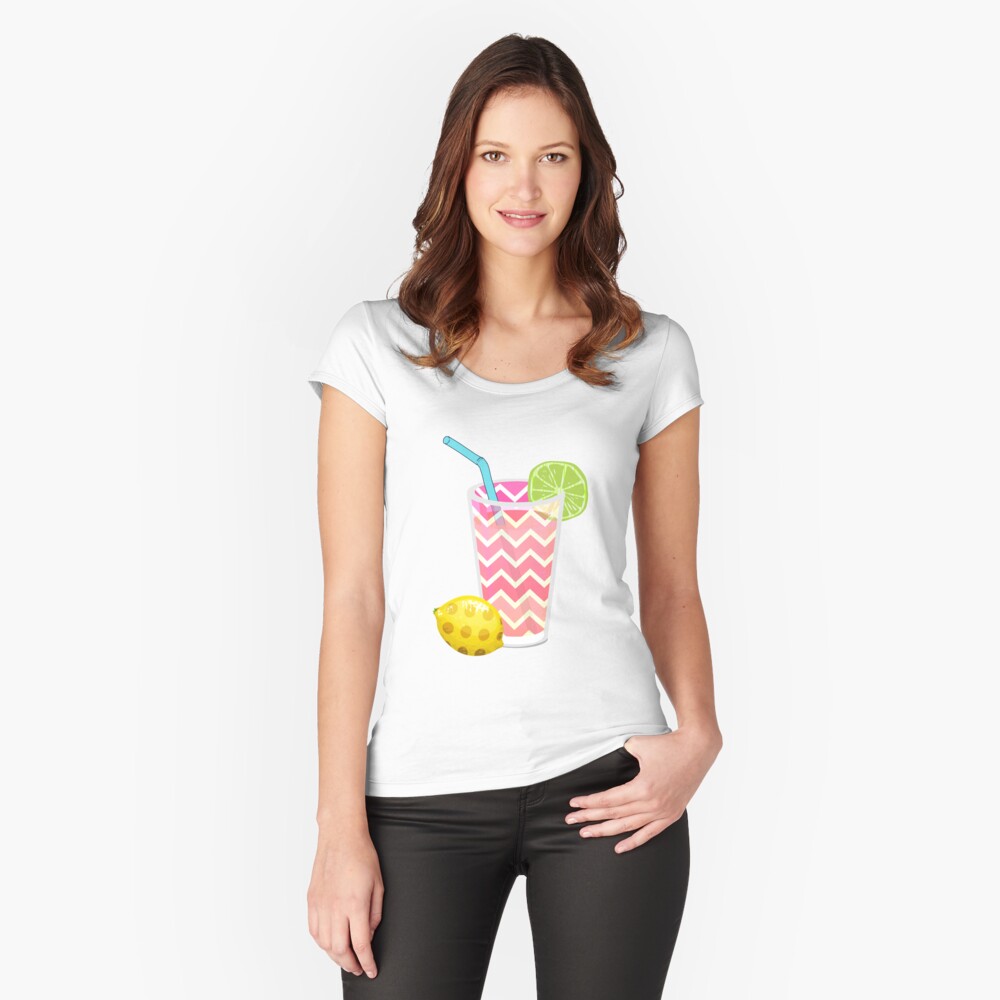 Item preview, Fitted Scoop T-Shirt designed and sold by Blkstrawberry.