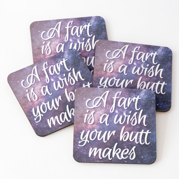 Item preview, A Fart is a Wish Your Butt Makes designed and sold by Lavenderbuttons.