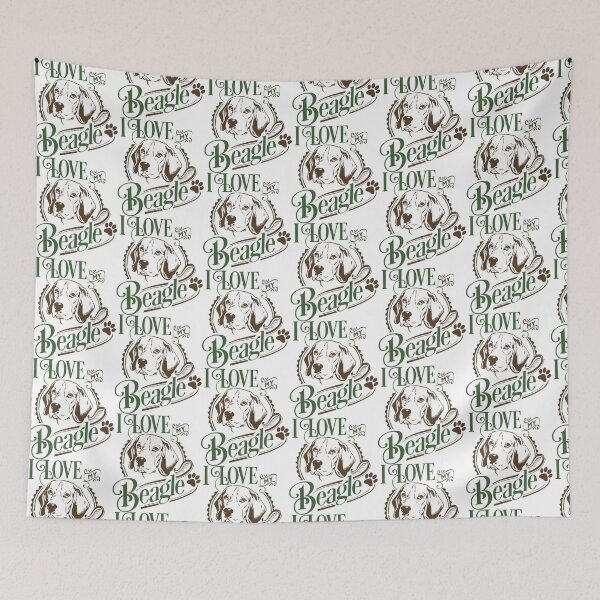 Item preview, I love my Beagle designed and sold by Taz-Clothing.