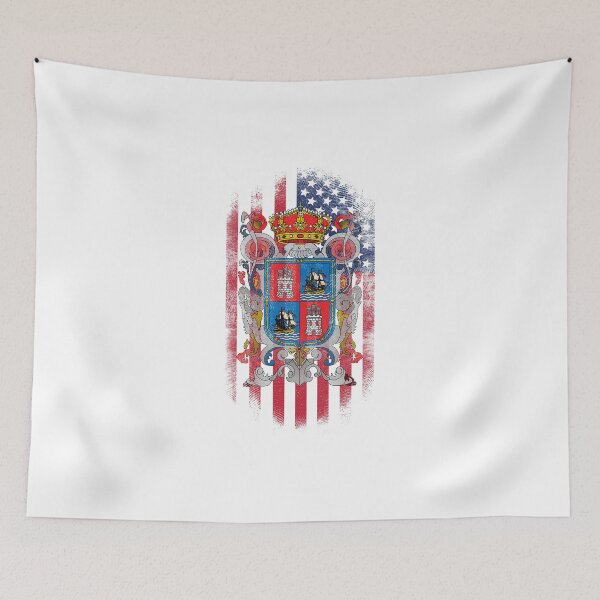 Artikelvorschau, Campeche amerikanische Flagge entworfen und verkauft von ockshirts.