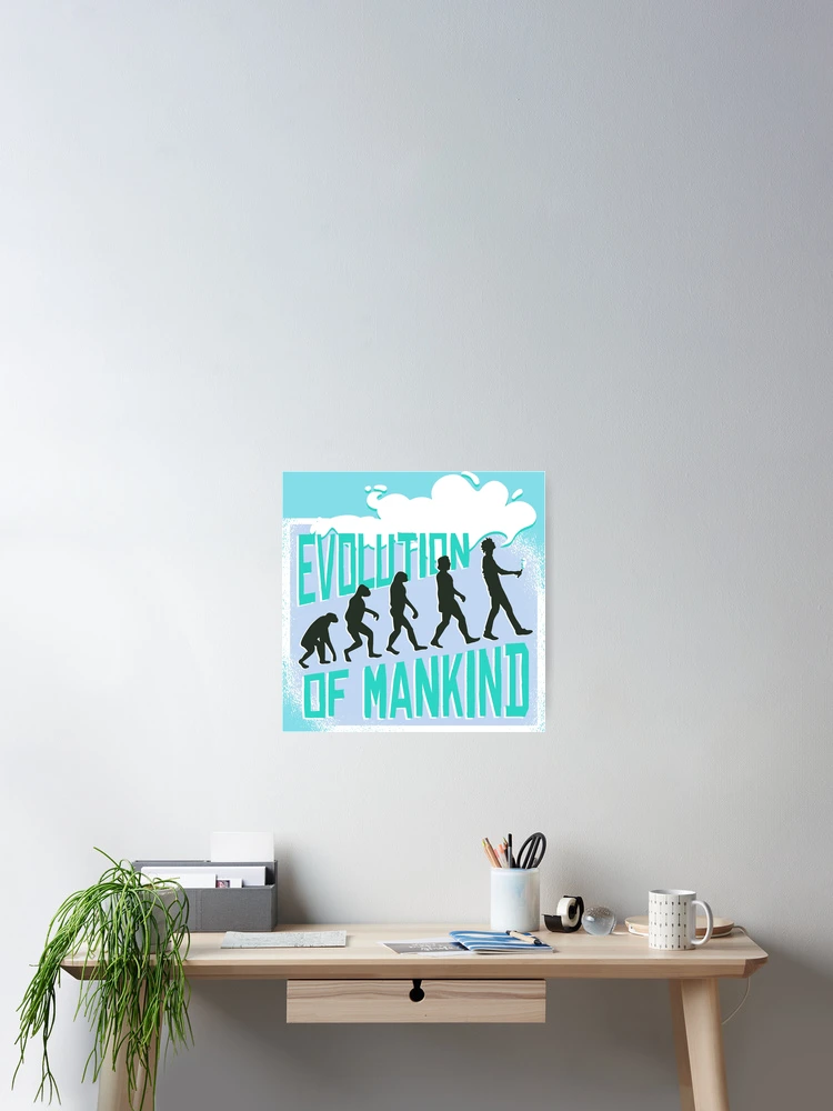 Thumbnail 2 of 3, Poster, Vaping Evolution. designed and sold by emphatic.