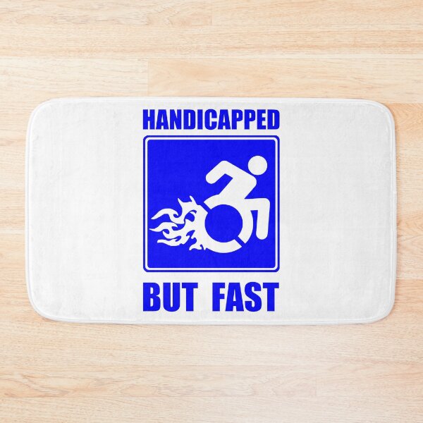 Item preview, Handicapped; But Fast; designed and sold by StickerApe.