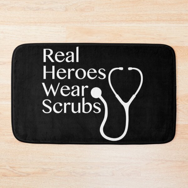 Item preview, Real Heroes Wear Scrubs designed and sold by Gift-It-Right.