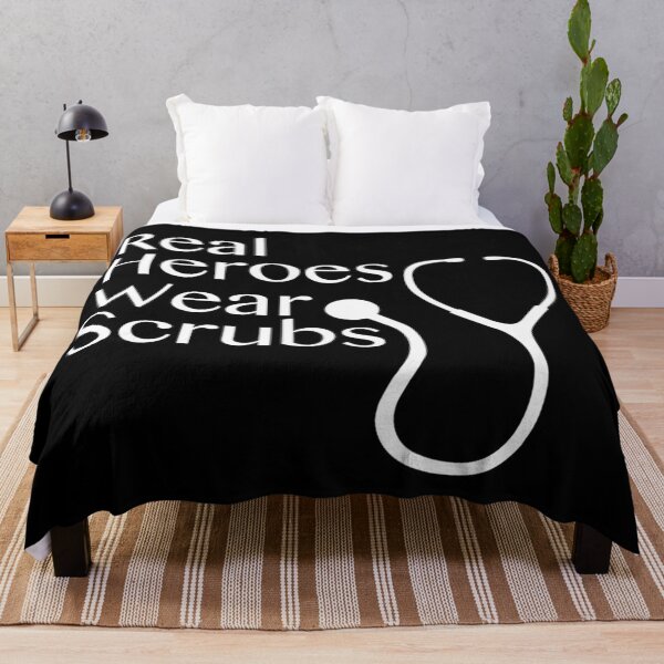 Item preview, Real Heroes Wear Scrubs designed and sold by Gift-It-Right.