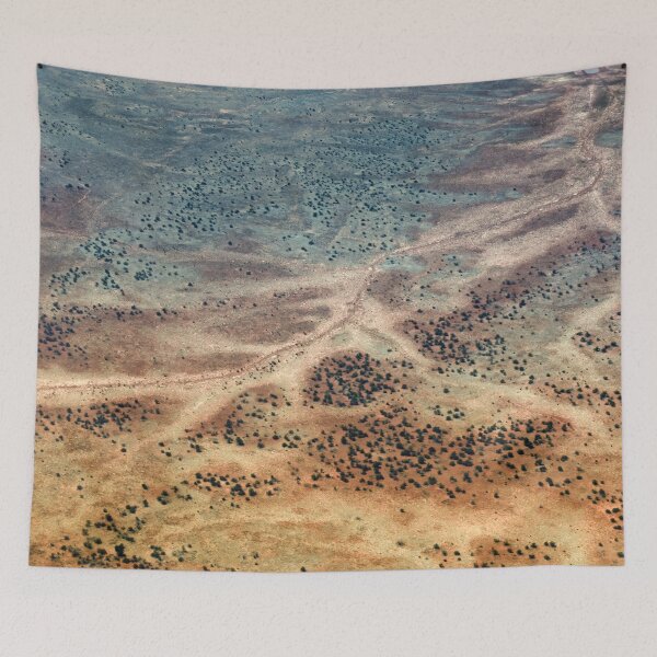 Item preview, Winding Desert Waterway designed and sold by Kasia Design.