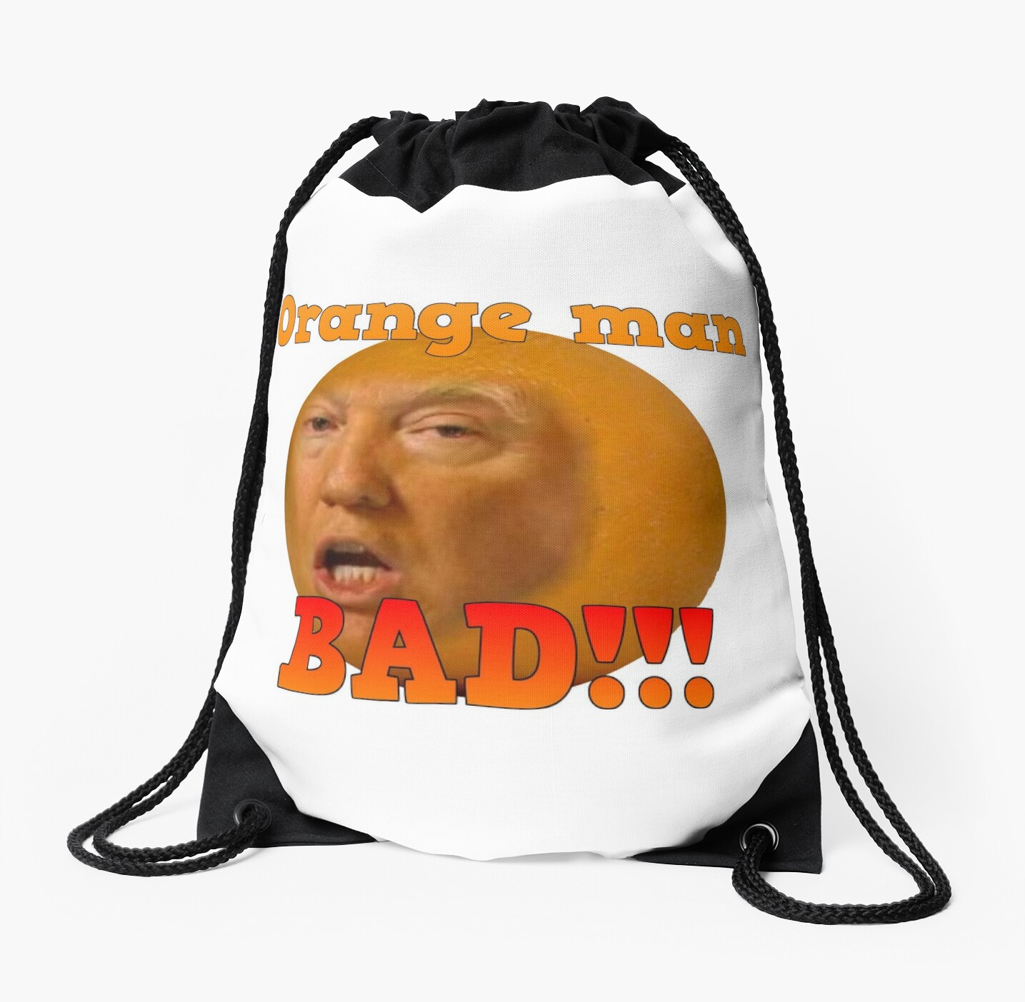 orange man bag