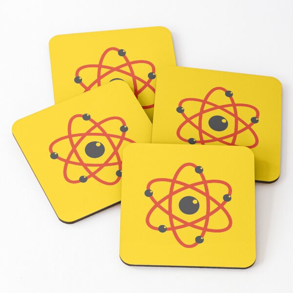 Atom Coasters (Set of 4)