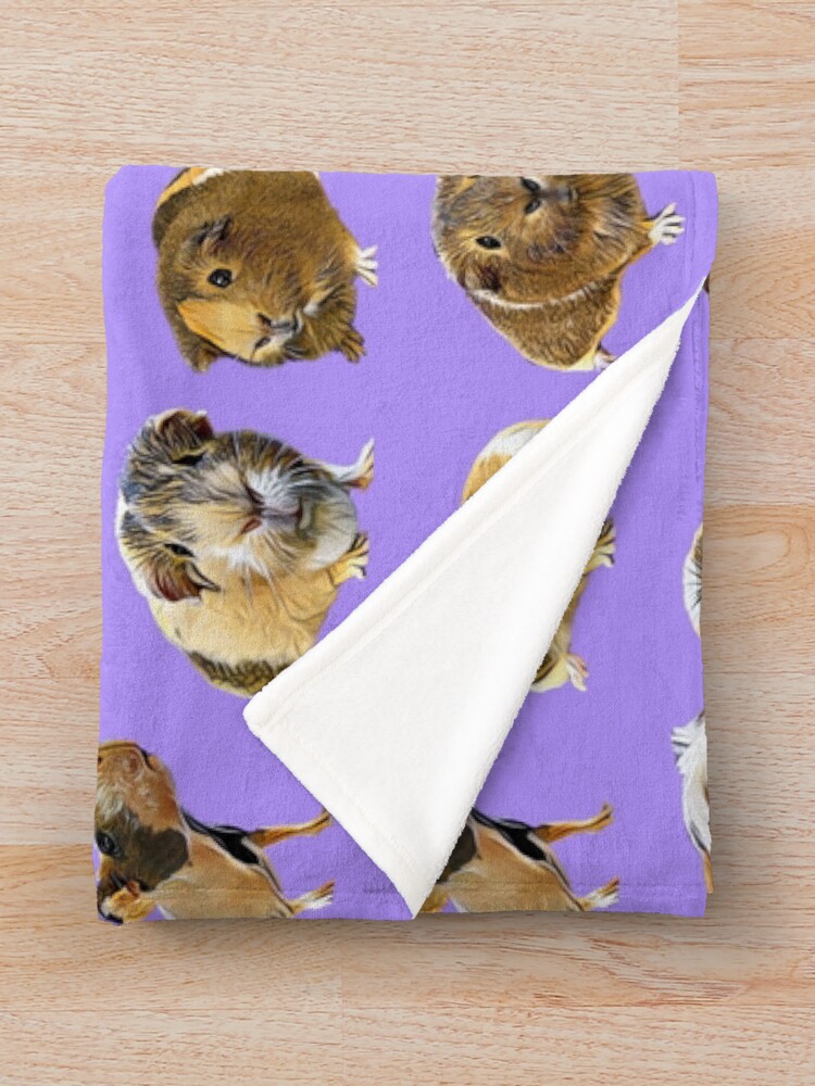 "Guinea pig variety" Throw Blanket for Sale by Hezzyuk Redbubble