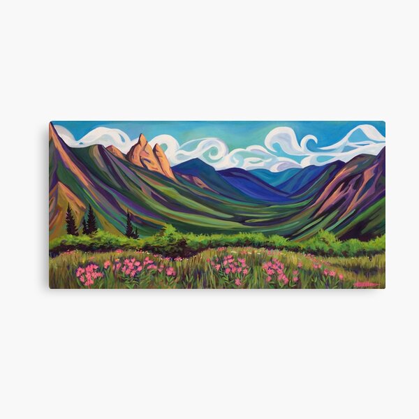 Pharaoh Peaks Canvas Print