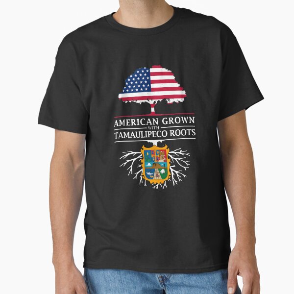 Item preview, American Grown with Tamaulipeco Roots   Mexico Design designed and sold by ockshirts.