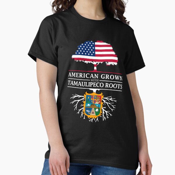 Item preview, American Grown with Tamaulipeco Roots   Mexico Design designed and sold by ockshirts.