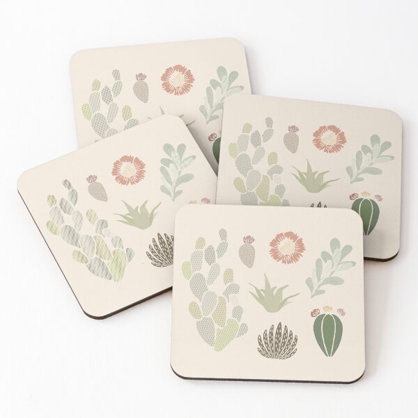 Item preview, cactus pattern print  designed and sold by Michelle Scannapieco.