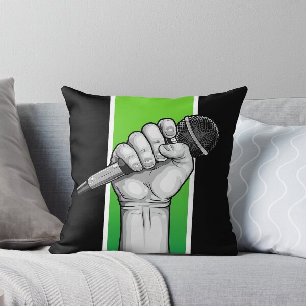 Item preview, hand with microphone designed and sold by satoriartwork.