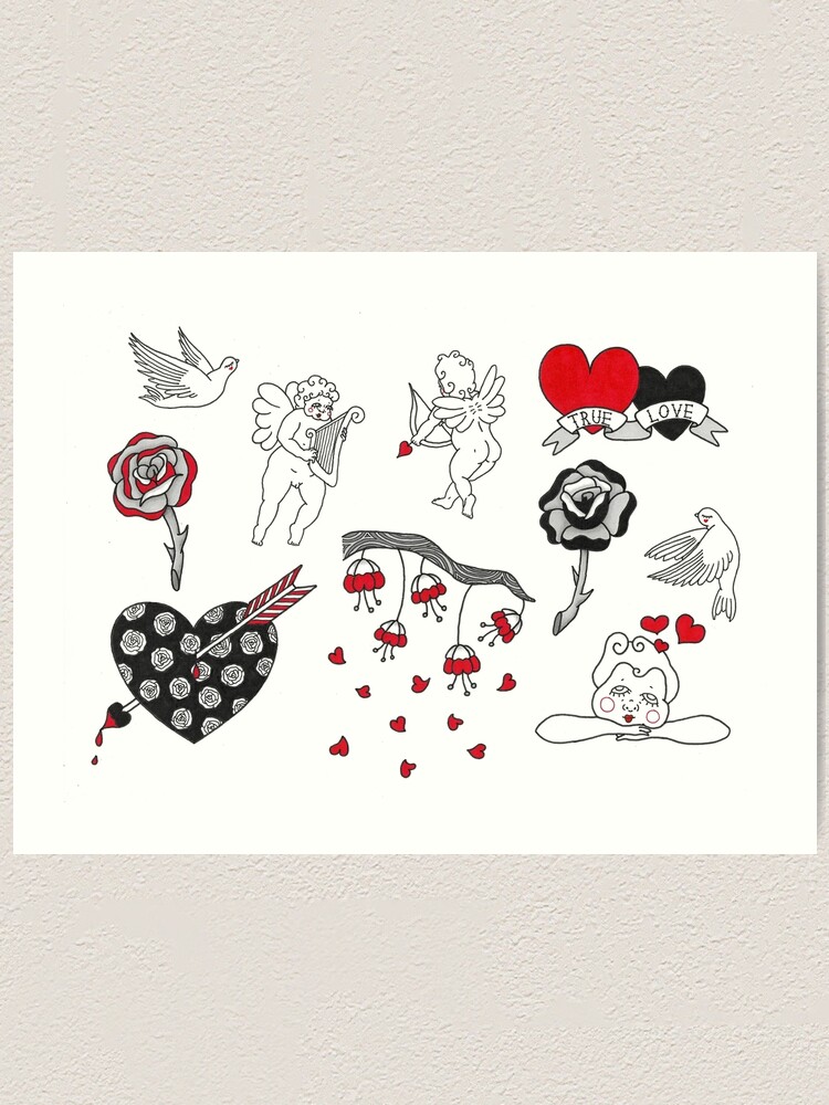 True Love Tattoo Flash True Love Tattoo Flash