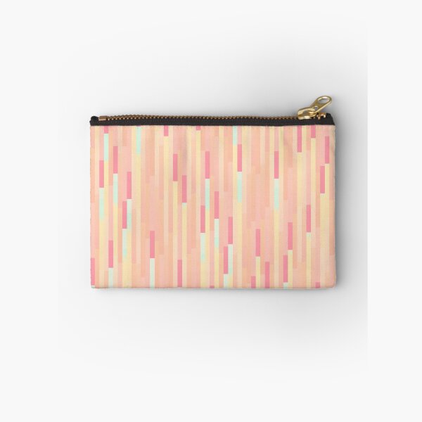 Item preview, Elegant Summer Coral 8-Bit Pixel Stripes designed and sold by Blkstrawberry.