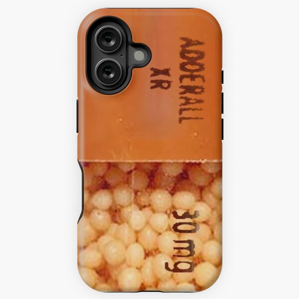 Vista previa del artículo con la obra «Adderall XR Funda para iPhone», diseñado y vendido por valiumhousewife.