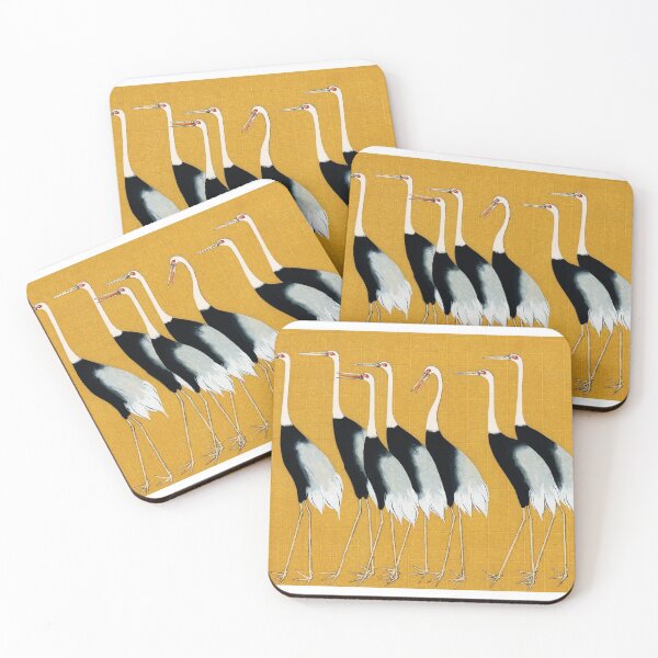 Item preview, Vintage Japanese Crane Bird Art designed and sold by knightsydesign.