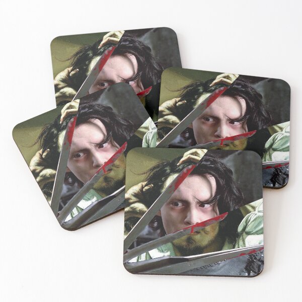 Item preview, The Desperate Man by Gustave Courbet and Edward Scissorhands designed and sold by LT Graphic Art.