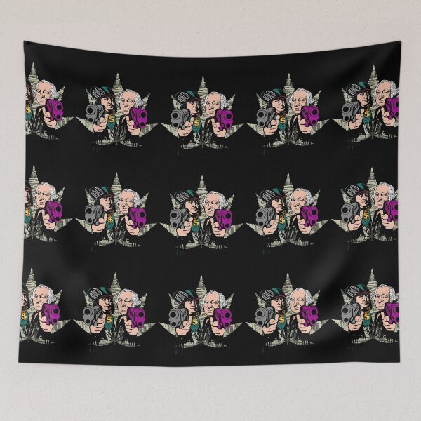 Item preview, Dollar Weed Gangsters USA hundred dollar bill designed and sold by DabGraphic.