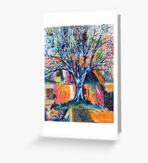 ‎''HERALD TO SPRING (BRADFORD PEAR TREE)' Greeting Card