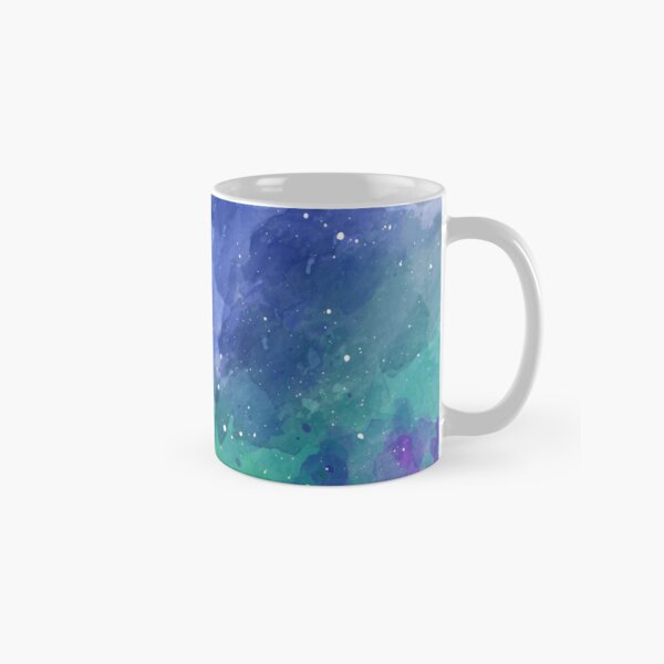 Watercolor Space Classic Mug