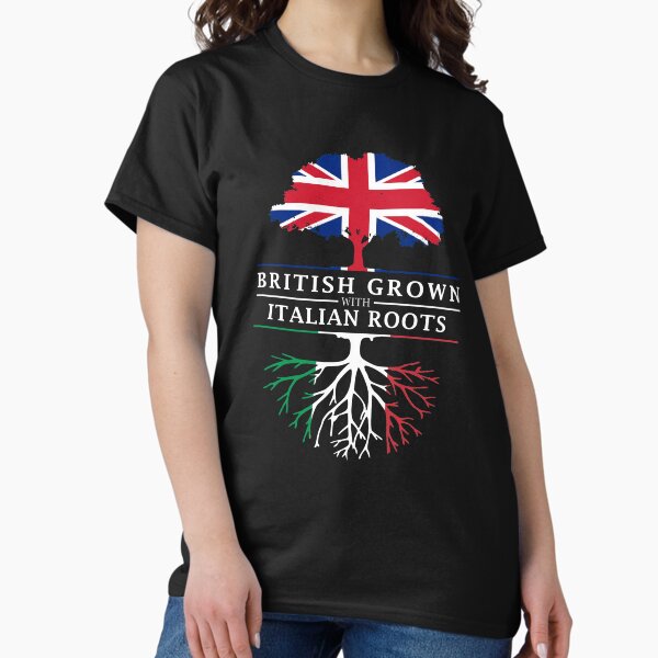 Item preview, British Grown with Italian Roots   Italy Design designed and sold by ockshirts.