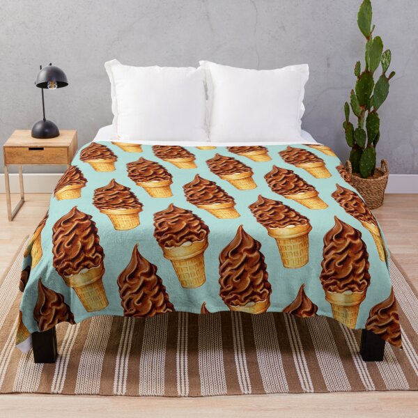 Item preview, Chocolate Dip Ice Cream Pattern designed and sold by Kelly Gilleran.