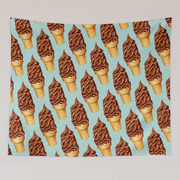 Item preview, Chocolate Dip Ice Cream Pattern designed and sold by Kelly  Gilleran.