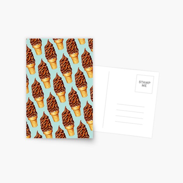 Item preview, Chocolate Dip Ice Cream Pattern designed and sold by Kelly  Gilleran.