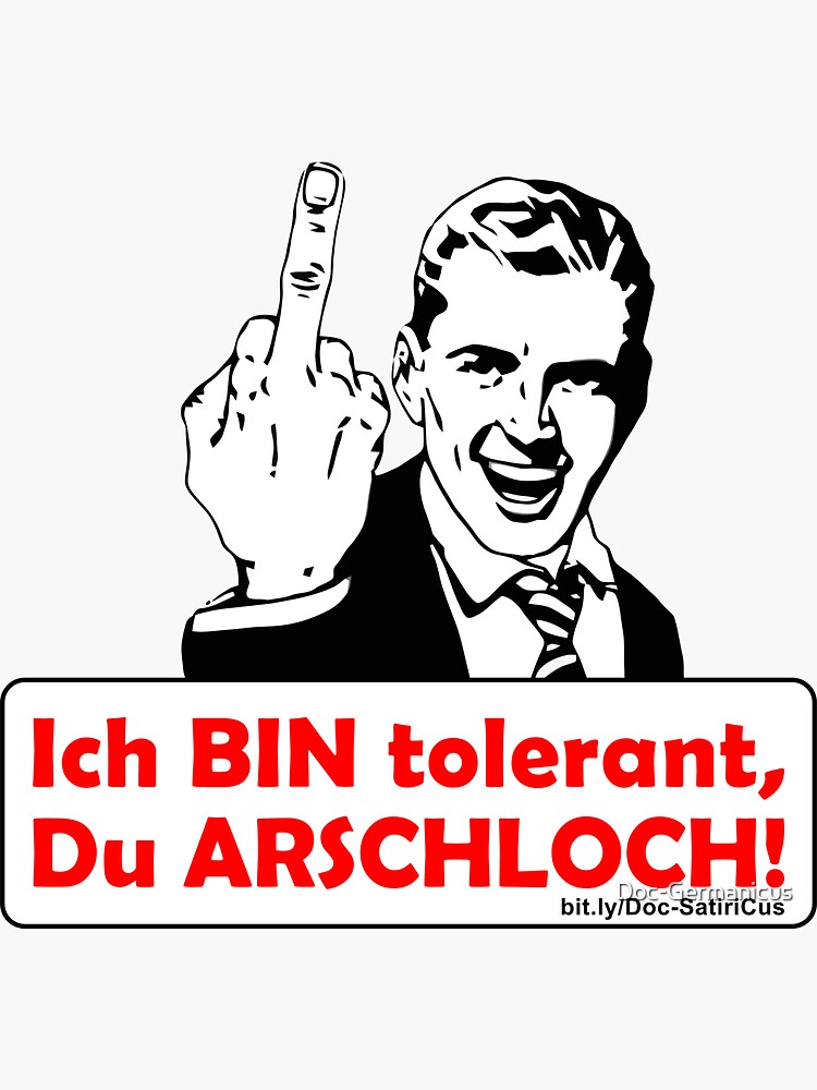 Ich BIN tolerant! | Satire & Spass von Doc-Germanicus