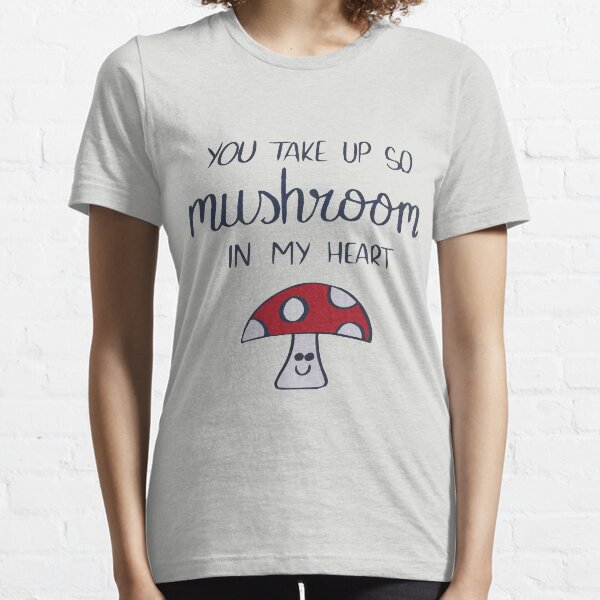 Red Mushroom Quaot slim Fit T Shirt Essential T-Shirt