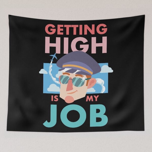 Item preview, Getting High Is My Job designed and sold by Sandra78.