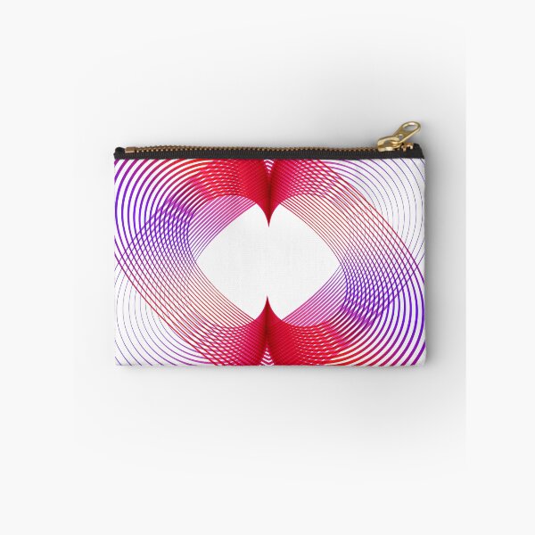 Item preview, Geometric red pink love heart abstract  designed and sold by Carolina Salazar.