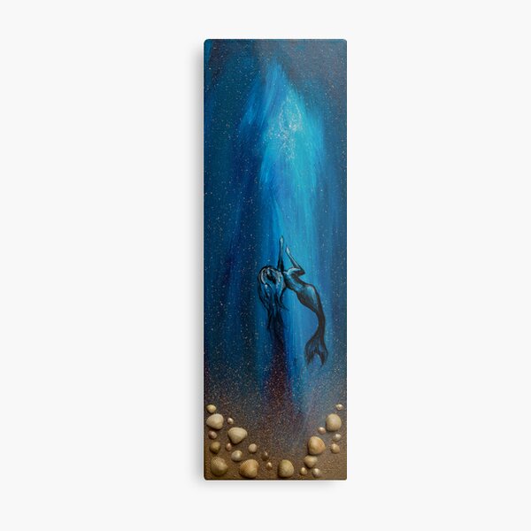 'Mermaid Healing' Metal Print
