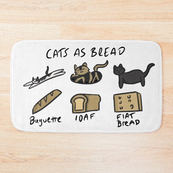 Item preview, Cats as bread designed and sold by BayleysBears.