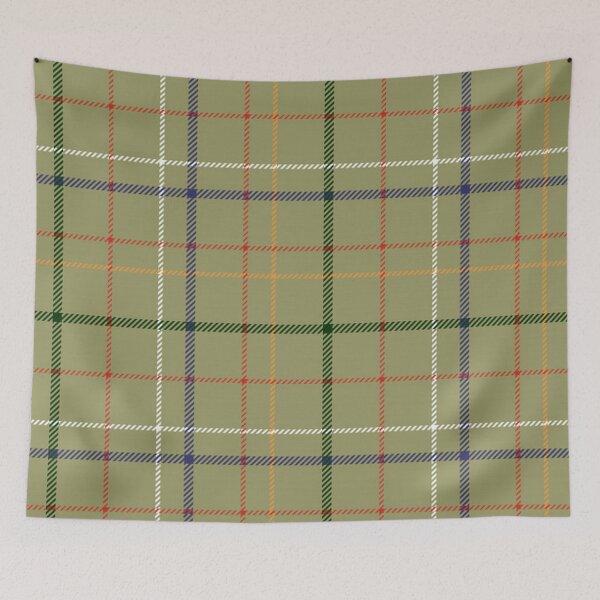 Item preview, Khaki Plaid with Black and Red designed and sold by pugmom4.