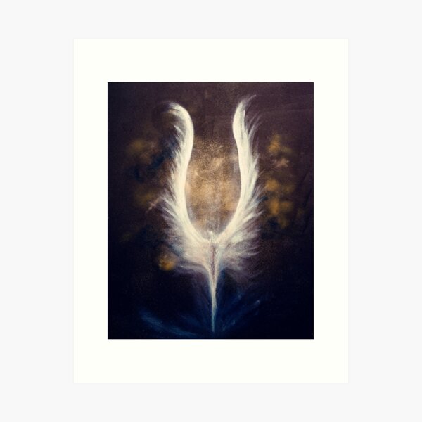 'Angel of Creation & Re-Birth' Art Print