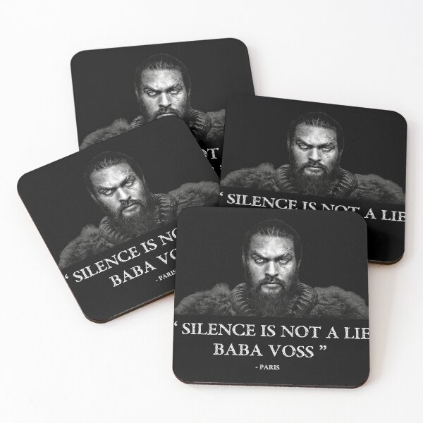 Item preview, SEE - BABA VOSS - Silence is not a lie - Jason Momoa designed and sold by PrinceDesigns.